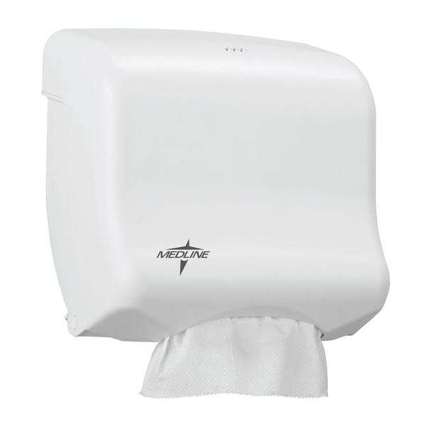 Dispenser Towel Plastic White Ea